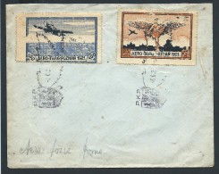 POLOGNE - Enveloppe Avec Timbre De La Poste Aérienne Semi Officiel En 1921 - Voir Descriptif - Lot P13956 - Vignettes