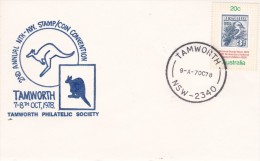 Australia 1978 2nd Annual Stamp Coin Convention Tamworth Souvenir Cover - Brieven En Documenten