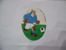 ADESIVO STICKERS  VINTAGE ESSO IL TIGRE E GLI SPORTS - Other & Unclassified