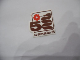 ADESIVO STICKERS  VINTAGE CANALE 5 - Other & Unclassified