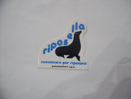 ADESIVO STICKERS  VINTAGE RIPOSELLA - Other & Unclassified