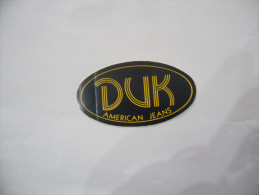 ADESIVO STICKERS  VINTAGE DUK AMERICAN JEANS - Other & Unclassified