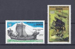 BENIN. YT PA 332/333 Bateaux Anciens 1984 Neuf** - Benin – Dahomey (1960-...)