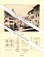 Photographien / Ansichten , 1918 , Wilchingen , Hallau , Unterhallau , Prospekt , Architektur , Fotos !!! - Hallau