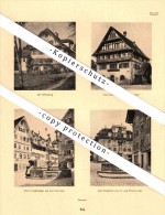 Photographien / Ansichten , 1922 , Zug , Prospekt , Architektur , Fotos !!! - Zoug