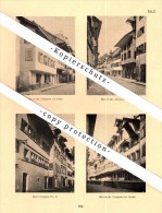 Photographien / Ansichten , 1922 , Zug , Prospekt , Architektur , Fotos !!! - Zug