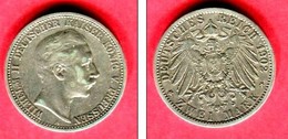 2 MARKS   1902  (KM 120A  )  TB 22 - 2, 3 & 5 Mark Silber