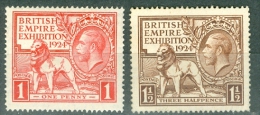 Great Britain 1924 British Empire Exhibition MNH** (without Gum) - Lot. 4298 - Neufs