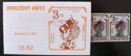 TCHEQUIE-REPUBLIQUE TCHEQUE: ABEILLES, BEES, ABEJAS (Bombus Terrestris) Carnet YVERT 72. ** MNH - Abeilles