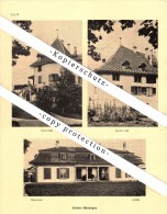 Photographien / Ansichten , 1922 , Schloss Münsingen , Prospekt , Architektur , Fotos !!! - Münsingen