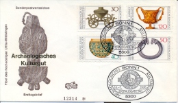 Germany BRD 1976 FDC Archaeological Treasures - Archaeology