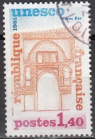 France 1981 Michel Service 24 O Cote (2008) 0.80 € Fès Maroc Cachet Rond - Used