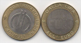 DALLA LIRA ALL´EURO   FDC - Autres & Non Classés