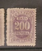 Brazil * & Taxa De Vida 1895-1905 (22) - Impuestos