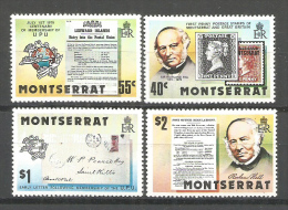 14x * MONTSERAT * HILL * UNGEBRAUCHT ** !! - Montserrat