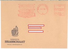 BELGIUM - LETTER  - 1986 -  OBLIT. BRASSCHAAT GEMEENTE DER PARKEN  - Lot JJ12976 - Autres & Non Classés