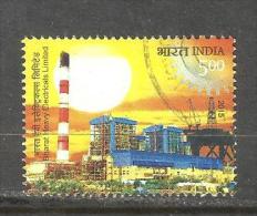 INDIA, 2015,FINE USED, Bharat Heavy Electricals Limited, BHEL, Industry, Steel, Crane, Chimney,USED. - Gebruikt