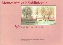 Ancien Guide (Carnet De Voyage)  Montecatini Et La Valdinievole (vers 1995) 24 Pages - Dépliants Turistici