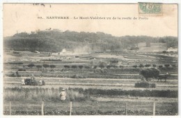 92 - NANTERRE - Le Mont-Valérien Vu De La Route De Paris - OC 60 - 1906 - Nanterre