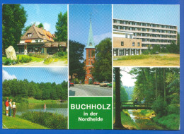 Deutschland; Buchholz In Der Nordheide; Multibildkarte Mit Krankenhaus - Buchholz