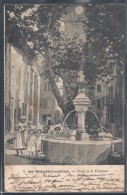 REPRODUCTION 83 - La Roquebrussanne, Place De La Fontaine - La Roquebrussanne