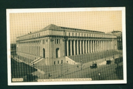 USA  -  New York  General Post Office  Unused Vintage Postcard As Scan (Lumitone) - Autres Monuments, édifices