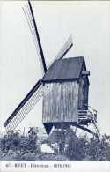 REET Bij Rumst (Antwerpen) - Molen/moulin - Prachtige Blauwe Prentkaart Van De Gewezen Standaardmolen In De Eikestraat - Rumst