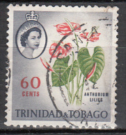 Trinidad And Tobago    Scott No.  100    Used    Year  1960 - Trindad & Tobago (...-1961)