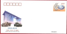 2013 CHINA JF-111 60 ANNI OF CHINA FAW GROUP CAR P-COVER - Enveloppes