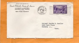 Canada 1949 Cover Mailed - Covers & Documents