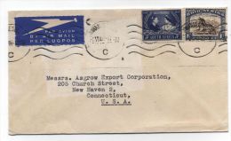 South Africa/USA AIRMAIL COVER 1946 - Poste Aérienne