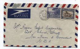 South Africa/USA AIRMAIL COVER 1948 - Poste Aérienne