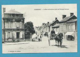 CPA La Rue De Ferrières Près Du Passage à Niveau GOURNAY 76 - Gournay-en-Bray