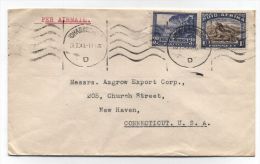 South Africa/USA AIRMAIL COVER 1949 - Airmail