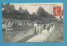 CPA Péniche Les Rives Du Canal De L'Ourcq AULNAY SOUS BOIS 93 - Aulnay Sous Bois