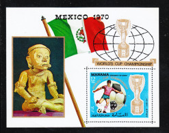 Manama   -   1970. World Championship 1970.  Foglietto  MNH - 1970 – Mexico