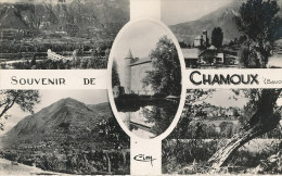 73 // Souvenir De CHAMOUX   CPSM Petit Format / Multivues - Chamoux Sur Gelon