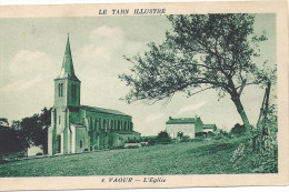 VAOUR   L'EGLISE - Vaour