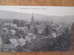 GIROMAGNY  PARTIE CENTRALE L EGLISE - Giromagny