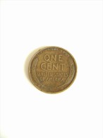 One Cent 1909 United State Of America COME DA FOTO - 1909-1958: Lincoln, Wheat Ears Reverse