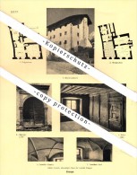Photographien / Ansichten , 1923 , Borgonovo , Stampa , Kreis Bergell , Prospekt , Architektur , Fotos !!! - Stampa