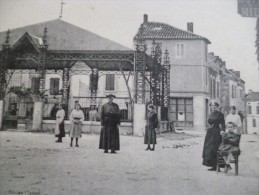 CPA Tarn Et Garonne  Bourg De Visa Le Village Hôtel Du Midi - Bourg De Visa