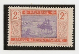Mauritaniie N° 32 ** Sans Charniére Gomme Coloniale Cote 3.25 Prix 1 - Unused Stamps