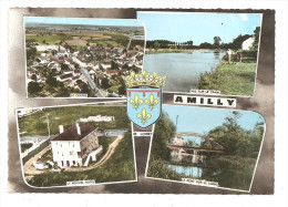 Amilly-Multivues--canal, Pont, Hôtel (A.9645) - Amilly