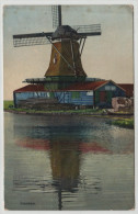 Netherlands Holland Noord Holland Zaandam Wind Mill Mühle Photochromie Post Card Postkarte POSTCARD - Zaandam