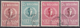 Viet Nam --south   Scott No.  88-91    Used     1958 - Vietnam