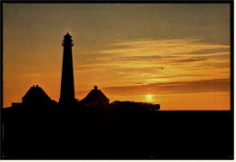 Eiderstedt - Westerhever Leuchtturm  -  Abendstimmung  -  Ansichtskarte  Ca. 1986    (5378) - Nordfriesland