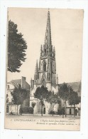 G-I-E , 86 , CHATELLERAULT , L'église SAINT JEAN BAPTISTE , Clocher Moderne , Ed : Lévy N° 1 , Voyagée 1921 - Chatellerault
