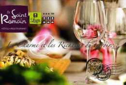 69 ANSE Carte PUB Hotel Restaurant Le St Romain - Anse