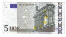 5 € M PORTOGALLO U008H6 JEAN-CLAUDE TRICHET Da Circolazione COD.€.186 - 5 Euro